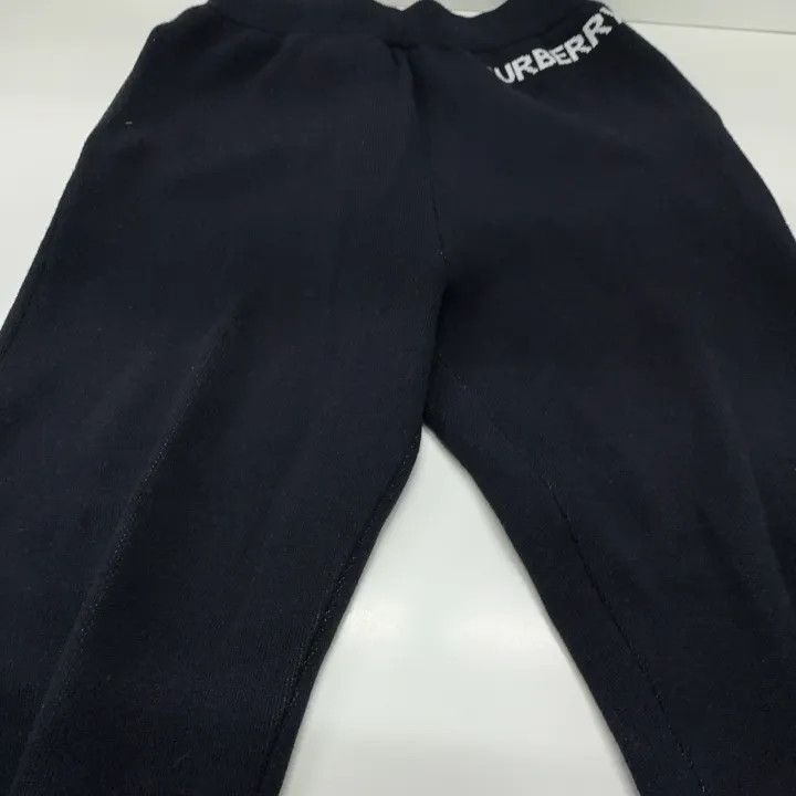 Burberry Burberry Blue Logo Knitted Jogger Pants Size US 30 / EU 46 - 8 Thumbnail
