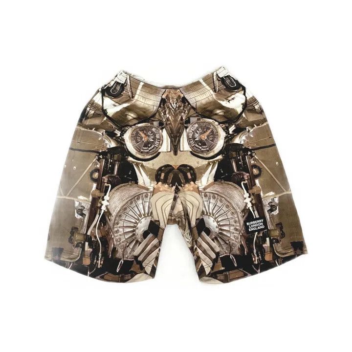 Burberry Burberry Undersea Print Brown Swim Shorts Size US 28 / EU 44 - 2 Thumbnail