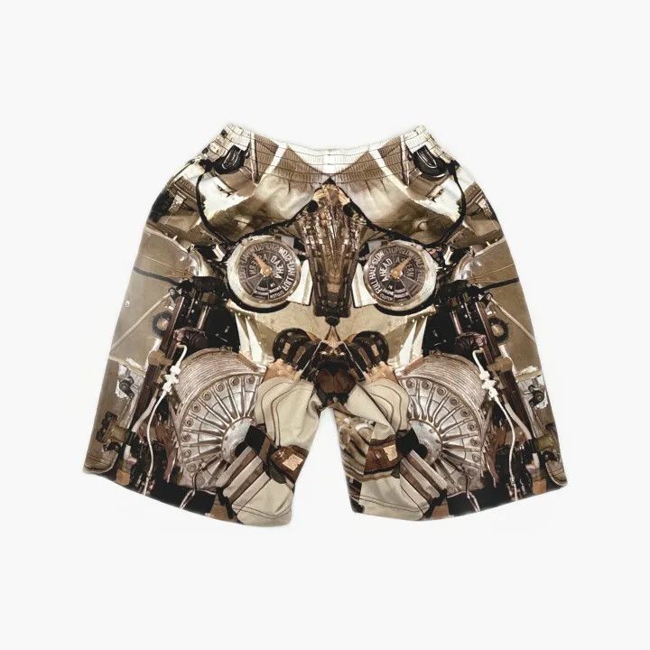 Burberry Burberry Undersea Print Brown Swim Shorts Size US 28 / EU 44 - 3 Thumbnail