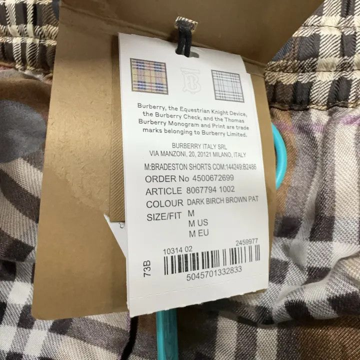 Burberry Burberry Polka Dot Plaid Relaxed Shorts Size US 30 / EU 46 - 6 Thumbnail