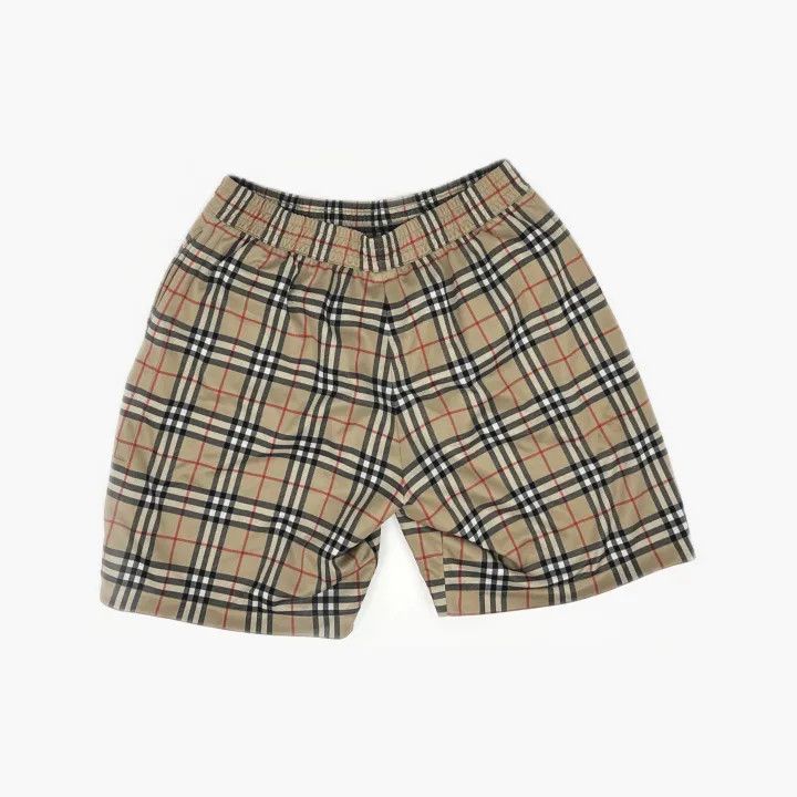 Burberry Burberry Vintage SS21 Beige Check Shorts Size US 36 / EU 52 - 3 Thumbnail