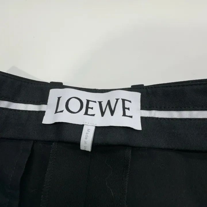 Loewe Loewe Black Casual Straight-Leg Trousers for Men Size US 44 / EU 60 - 6 Thumbnail