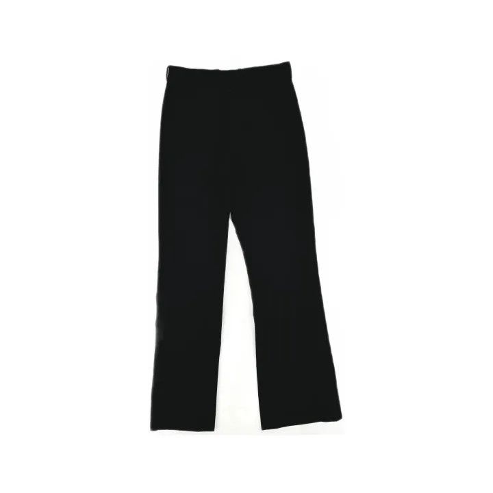 Loewe Loewe Black Casual Straight-Leg Trousers for Men Size US 44 / EU 60 - 2 Thumbnail