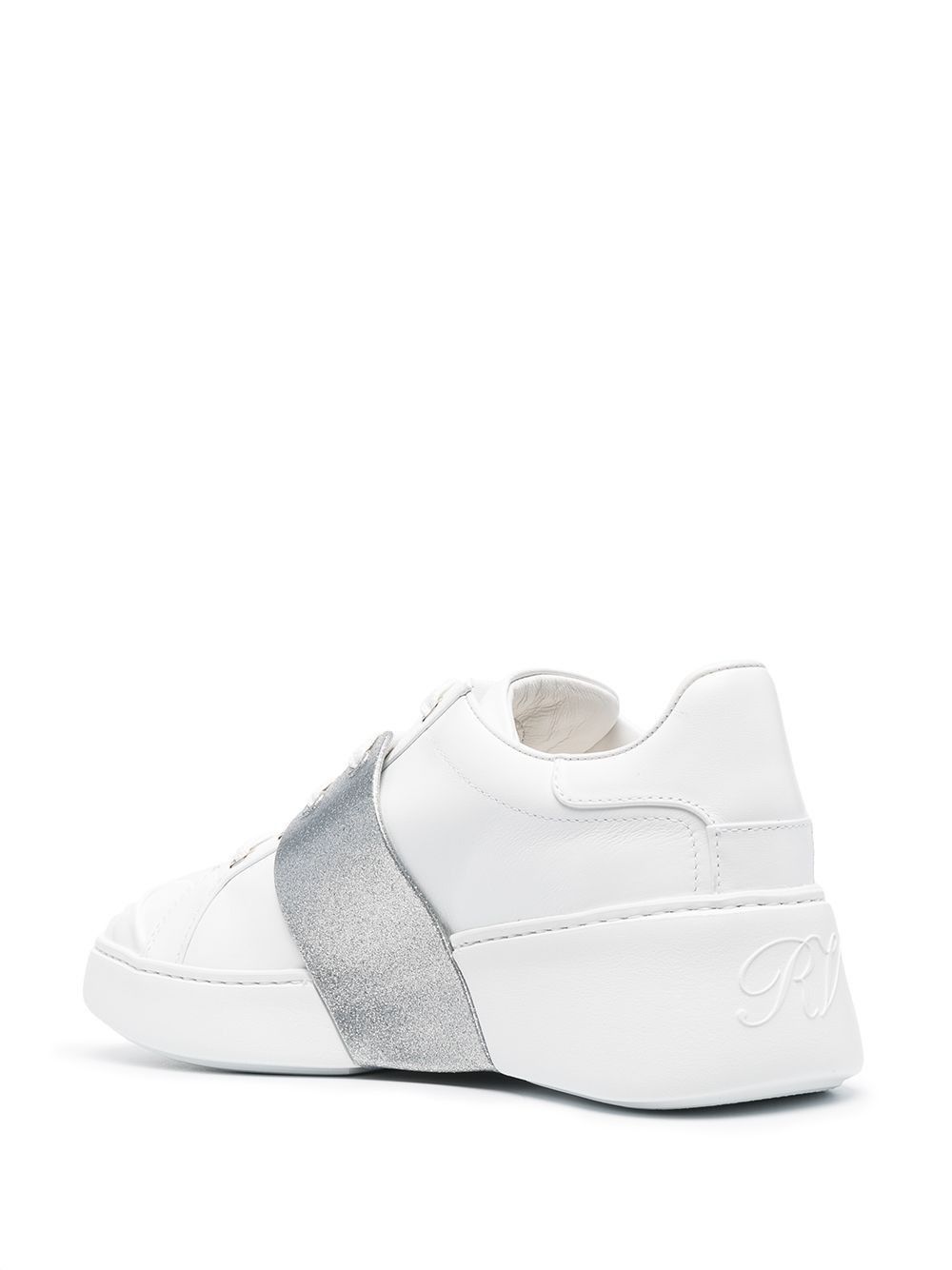 Roger Vivier VIV SKATE GLITTER SNEAKERS Size US 9 / IT 39 - 3 Thumbnail