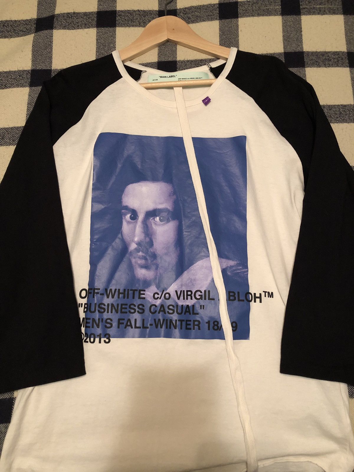 Off White Off White Bernini Raglan Tee Grailed