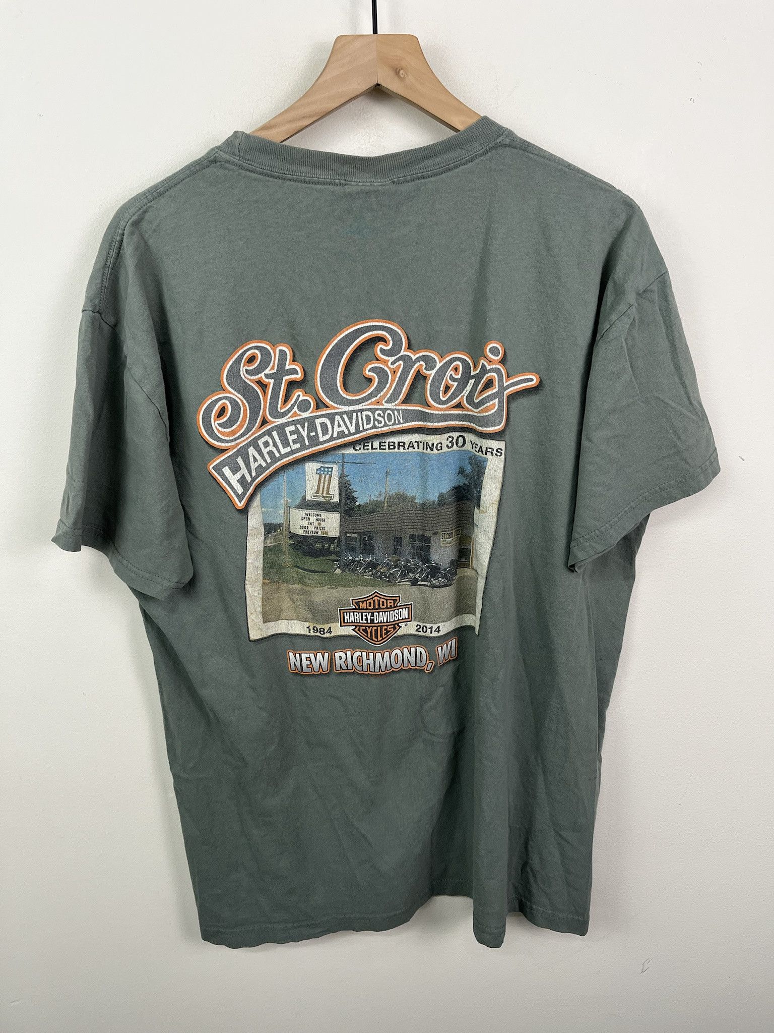 Affliction × Harley Davidson Vintage Y2K Harley Davidson Authentic Seal T Shirt Size XL Size US XL / EU 56 / 4 - 3 Thumbnail