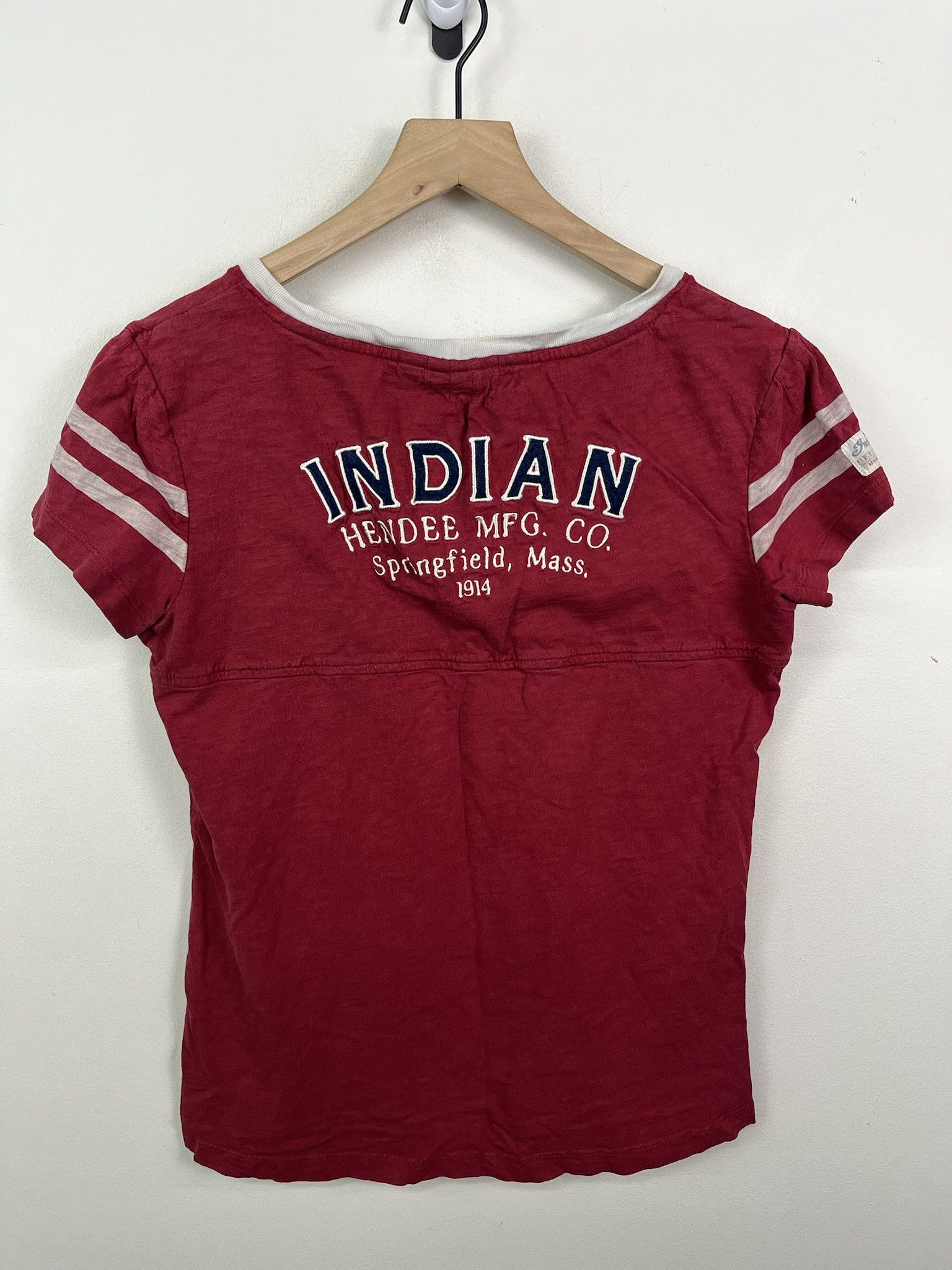 Affliction × Harley Davidson Vintage Indian Motorcycles Cut And Sew T Shirt Size M Size US M / EU 48-50 / 2 - 3 Thumbnail