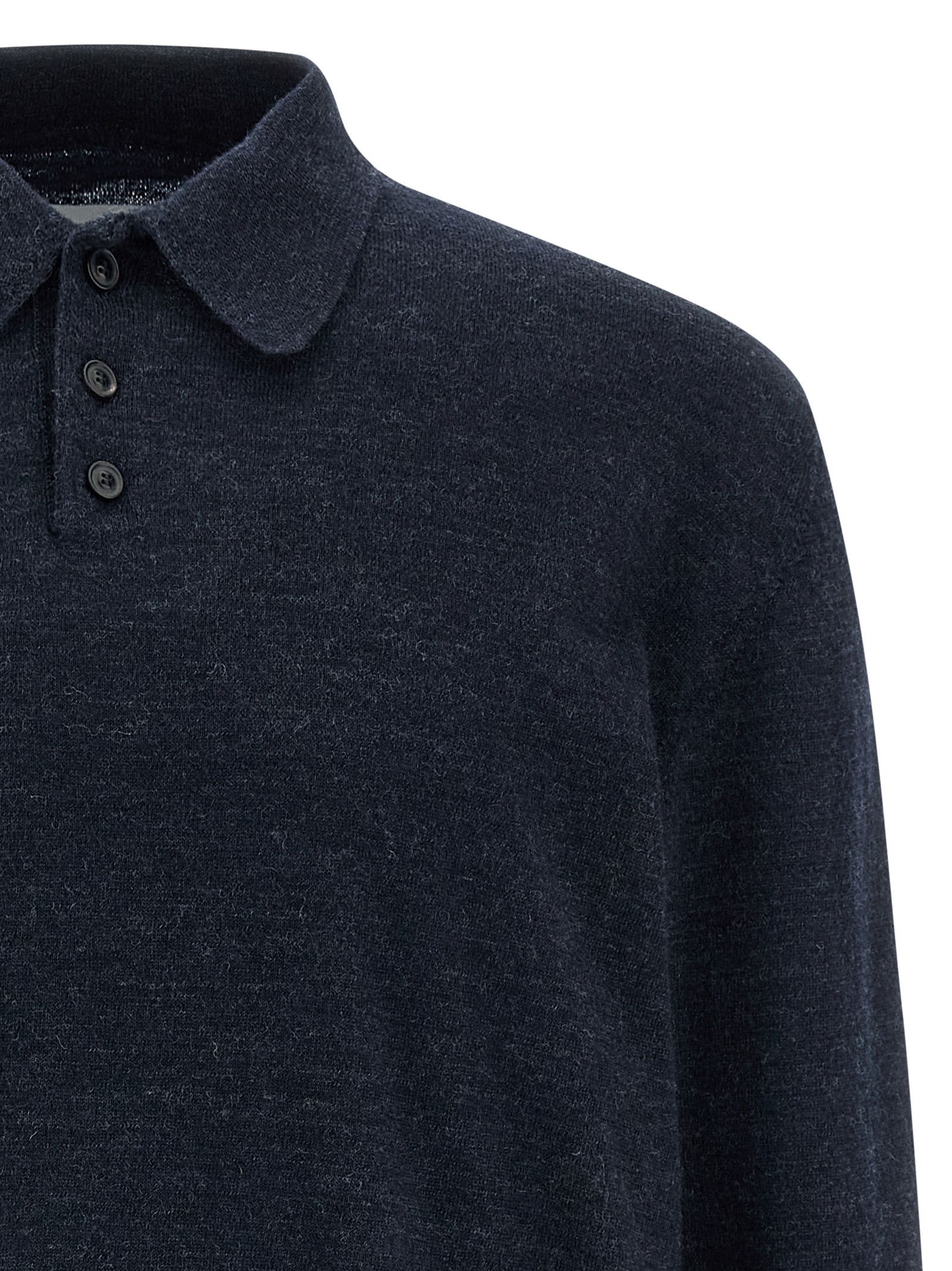 Maison Margiela Suede Patch Polo Shirt Size US XL / EU 56 / 4 - 3 Thumbnail