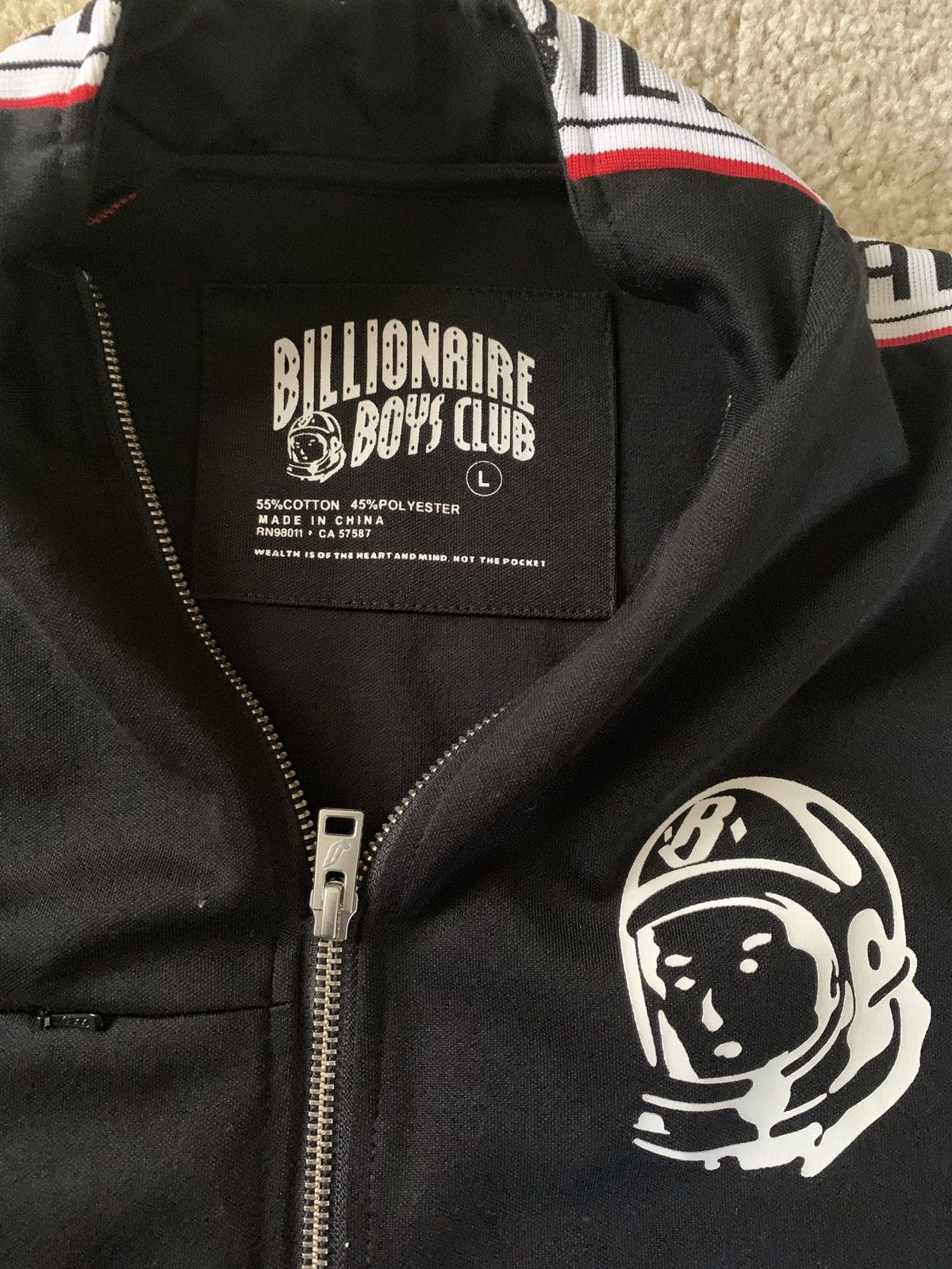 Billionaire Boys Club Black Red And White BBC SWEAT SUIT AUTHENTIC Grailed