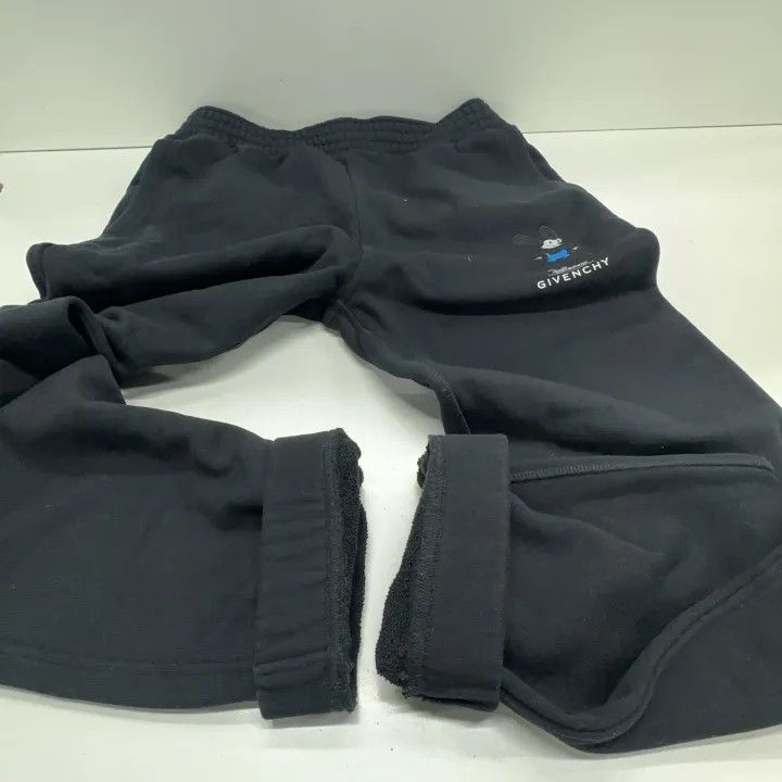 Givenchy Givenchy Black Anime Print Slim Joggers Size US 34 / EU 50 - 9 Thumbnail