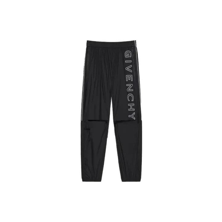 Givenchy Givenchy Logo Print Black Sports Joggers Size US 44 / EU 60 - 2 Thumbnail