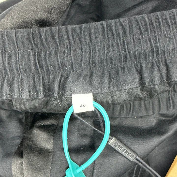 Burberry Burberry Black Cotton-Linen Jogger Pants Size US 44 / EU 60 - 4 Thumbnail