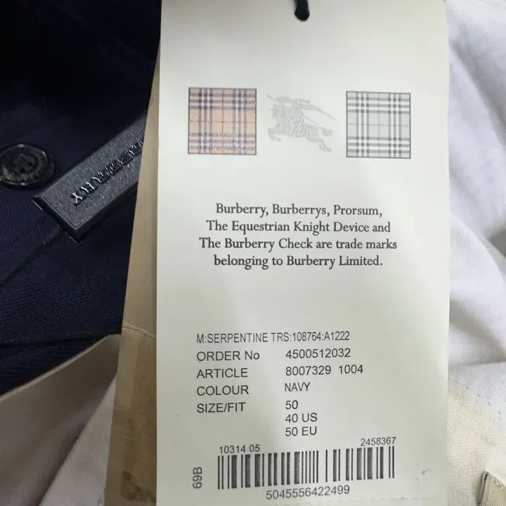 Burberry Burberry SS21 Minimalist Wool Pants Size US 44 / EU 60 - 5 Thumbnail