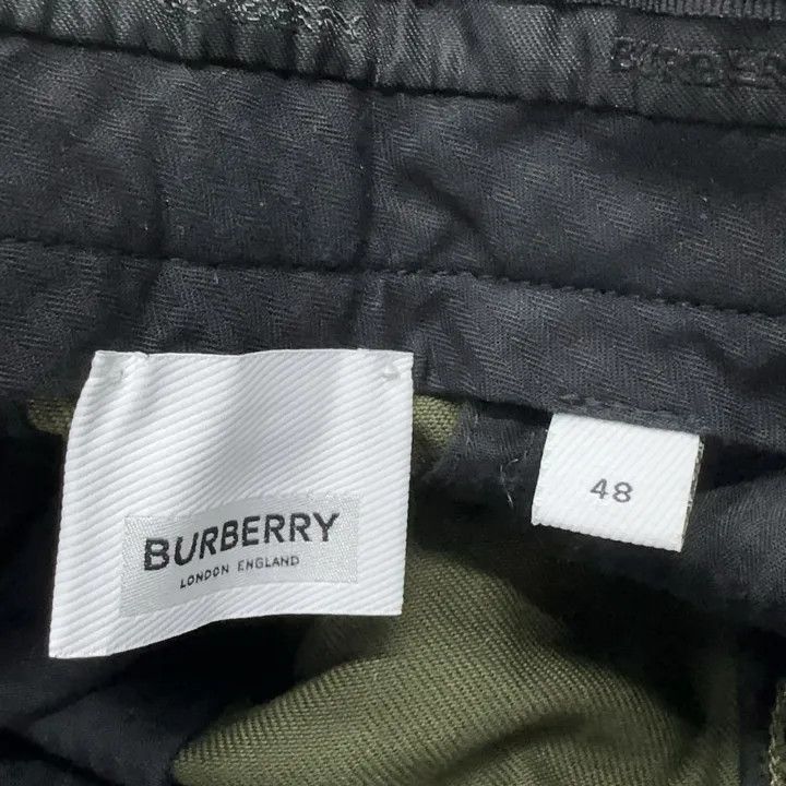 Burberry Burberry Men's Casual Straight Trousers Military Green Size US 44 / EU 60 - 4 Thumbnail