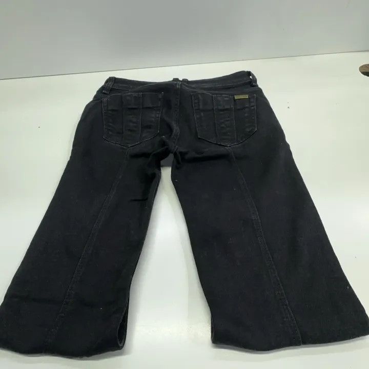 Burberry Burberry Minimalist Black Casual Straight Pants Size 24" / US 00 / IT 34 - 10 Thumbnail