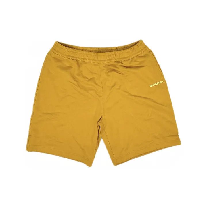 Burberry Burberry SS23 Letter Print Yellow Casual Shorts Size US 30 / EU 46 - 2 Thumbnail