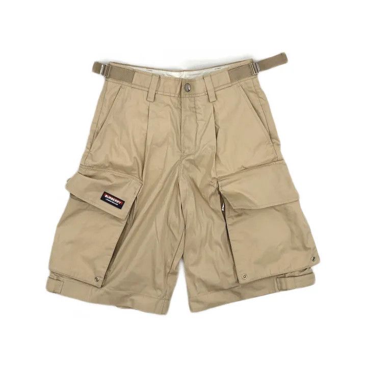 Burberry Burberry Beige Pocket Mid-Rise Cargo Shorts Size US 44 / EU 60 - 2 Thumbnail