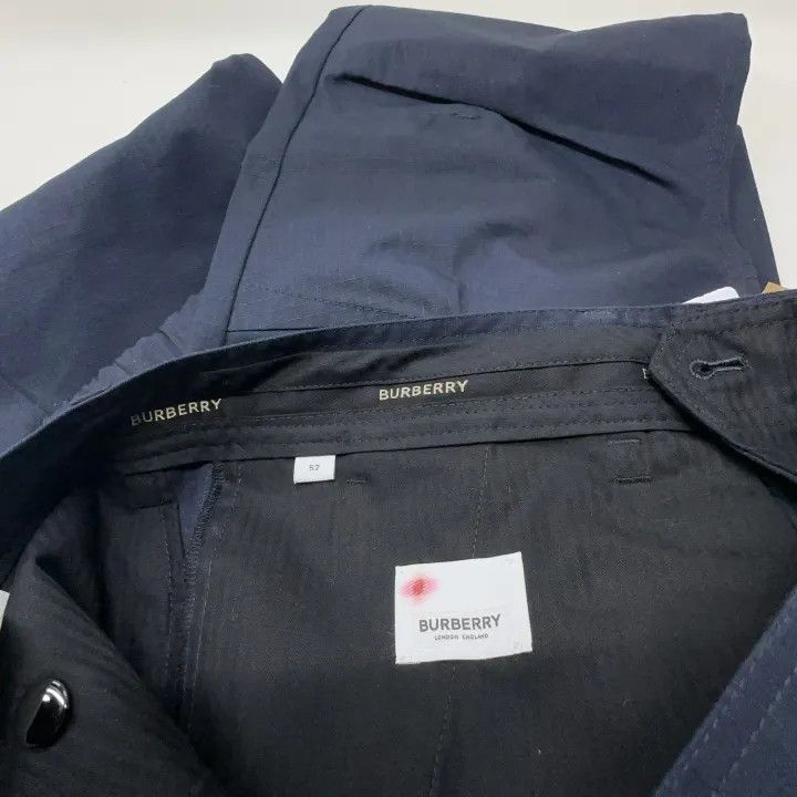 Burberry Burberry Casual Fitted Pants Navy Blue Size US 44 / EU 60 - 5 Thumbnail
