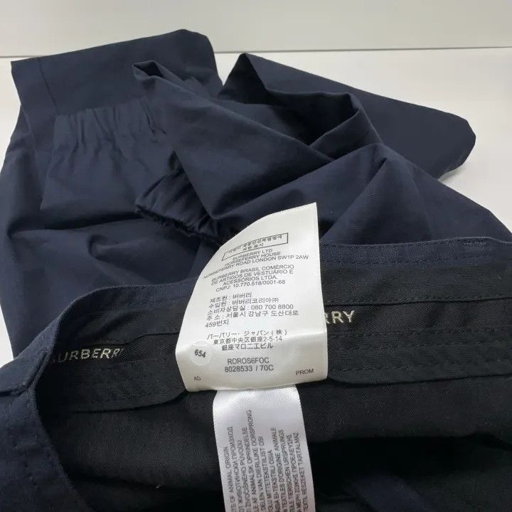 Burberry Burberry Casual Fitted Pants Navy Blue Size US 44 / EU 60 - 6 Thumbnail