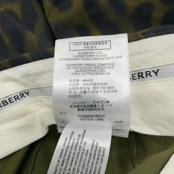 Burberry Burberry Brown Leopard Print Casual Pants Size US 44 / EU 60 - 5 Thumbnail