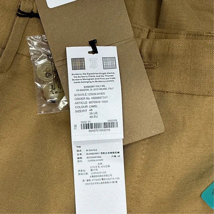Burberry burberry short sleeve tee Size US L / EU 52-54 / 3 - 3 Thumbnail