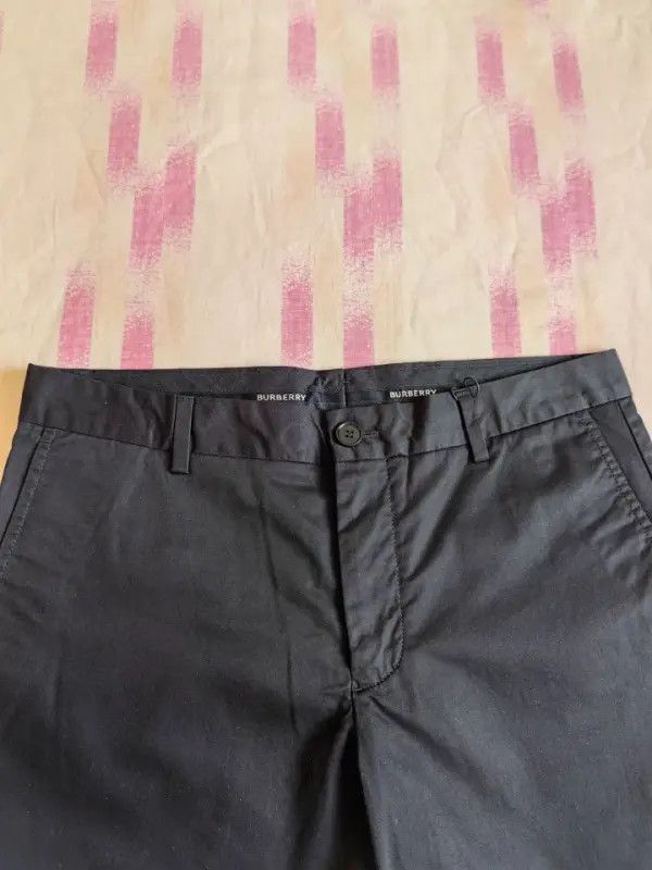 Burberry Burberry Black Casual Straight-Leg Pants Size US 44 / EU 60 - 9 Thumbnail