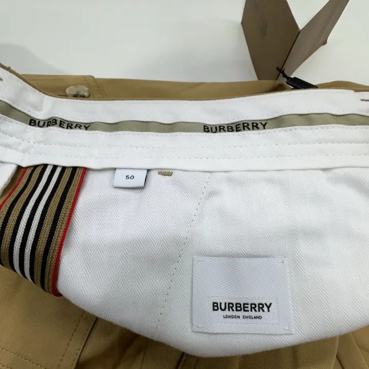 Burberry Burberry Solid Pleated Casual Shorts for Men Size US 44 / EU 60 - 5 Thumbnail