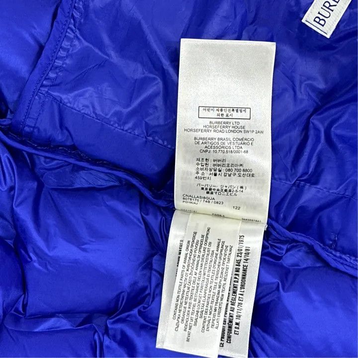 Burberry Burberry Kids Casual Hooded Vest in Iron Blue Size US M / EU 48-50 / 2 - 5 Thumbnail