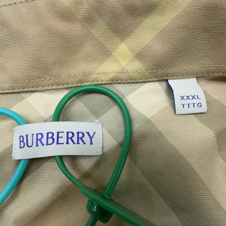 Burberry Burberry Diamond Check Button-Up Long Sleeve Shirt Size US XXL / EU 58 / 5 - 4 Thumbnail