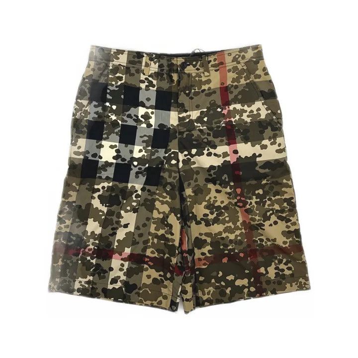 Burberry Burberry Camouflage Check Cotton Shorts Size US 44 / EU 60 - 2 Thumbnail