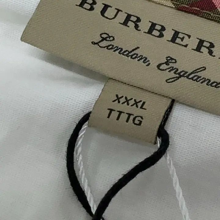 Burberry Burberry Men's Embroidered Short Sleeve Tee Size US XXL / EU 58 / 5 - 8 Thumbnail