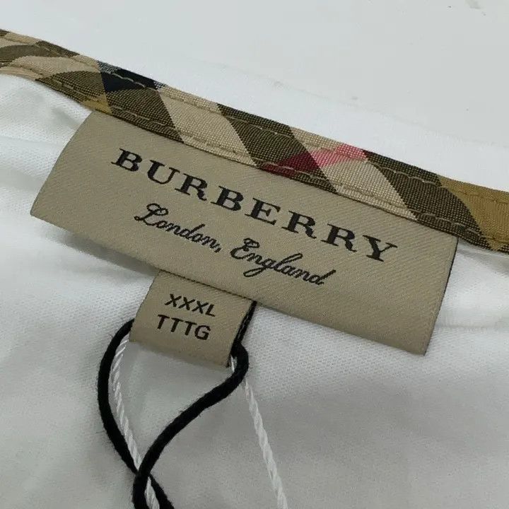 Burberry Burberry Men's Embroidered Short Sleeve Tee Size US XXL / EU 58 / 5 - 10 Thumbnail