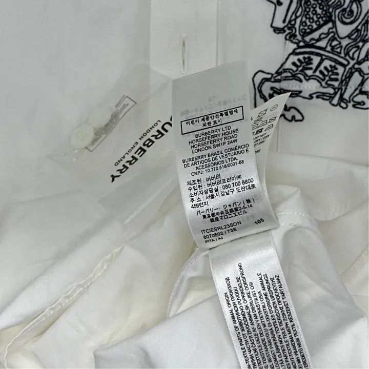 Burberry Burberry Printed Button-Up Long Sleeve Shirt for Men Size US M / EU 48-50 / 2 - 6 Thumbnail