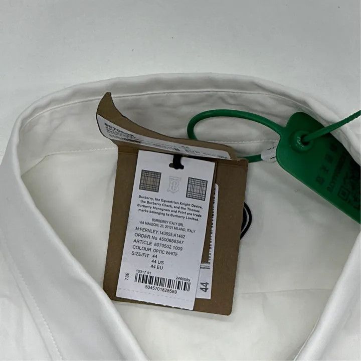 Burberry Burberry Printed Button-Up Long Sleeve Shirt for Men Size US M / EU 48-50 / 2 - 4 Thumbnail