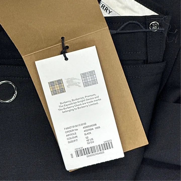Burberry Burberry Solid Color Casual Pants Size US 44 / EU 60 - 6 Thumbnail