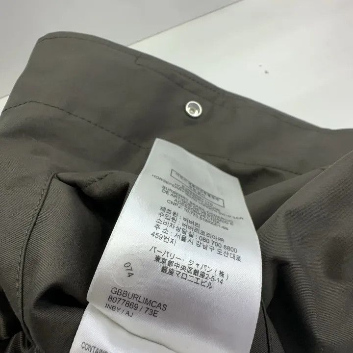 Burberry Burberry Green Long Sleeve Wool Coat for Men Size US L / EU 52-54 / 3 - 8 Thumbnail