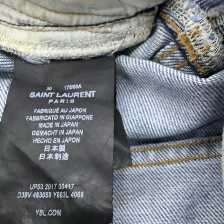 Saint Laurent Paris saint laurent shrot sleeve tee Size US M / EU 48-50 / 2 - 5 Thumbnail
