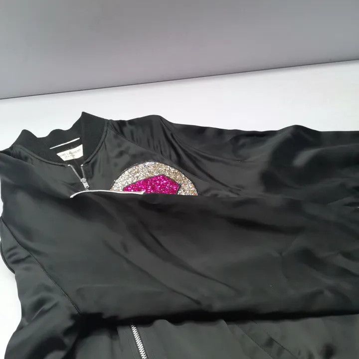 Saint Laurent Paris Yves Saint Laurent Black Long Sleeve Pilot Jacket Size US M / EU 48-50 / 2 - 9 Thumbnail