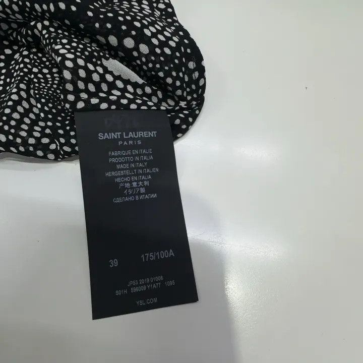 Saint Laurent Paris Saint Laurent Black Short Sleeve Shirt Size US M / EU 48-50 / 2 - 4 Thumbnail