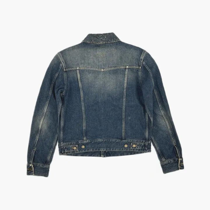 Saint Laurent Paris Yves Saint Laurent Blue Denim Jacket Size US M / EU 48-50 / 2 - 3 Thumbnail
