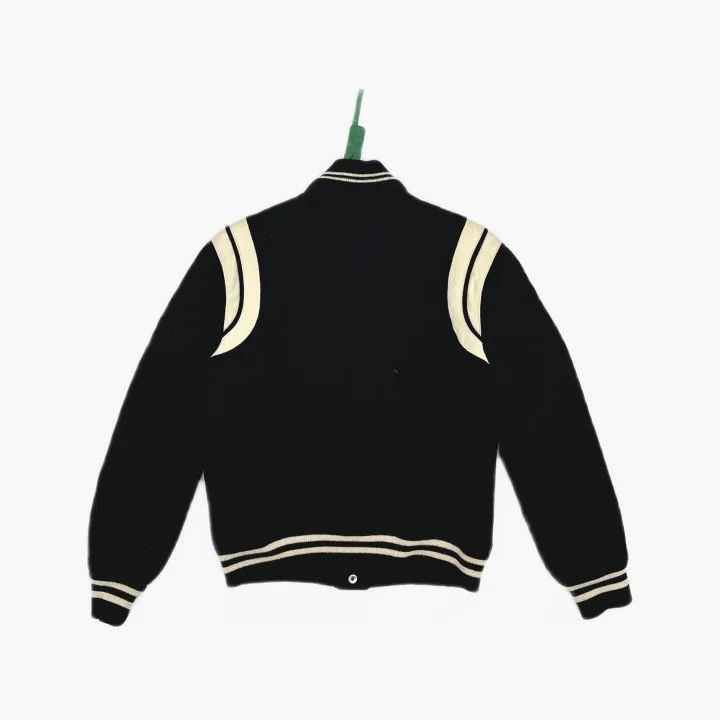 Saint Laurent Paris Saint Laurent Black Long Sleeve Baseball Jacket Size US M / EU 48-50 / 2 - 3 Thumbnail