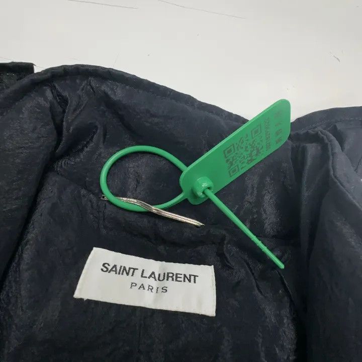 Saint Laurent Paris Saint Laurent Color-Blocked Zip-Up Jacket Size US L / EU 52-54 / 3 - 2 Thumbnail