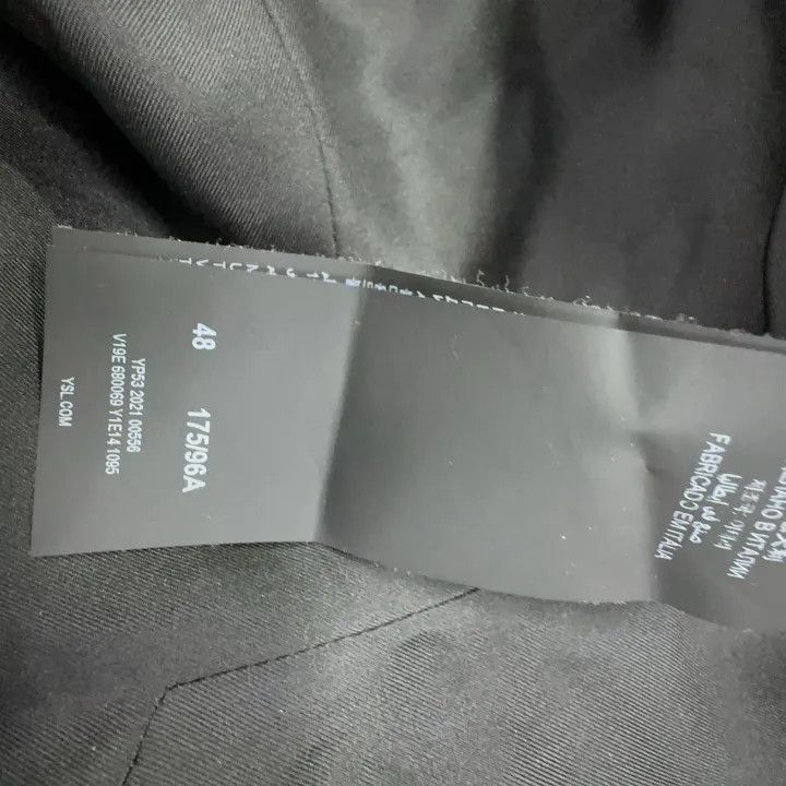 Saint Laurent Paris Saint Laurent Gray Wool Blend Long Sleeve Blazer Size US M / EU 48-50 / 2 - 4 Thumbnail