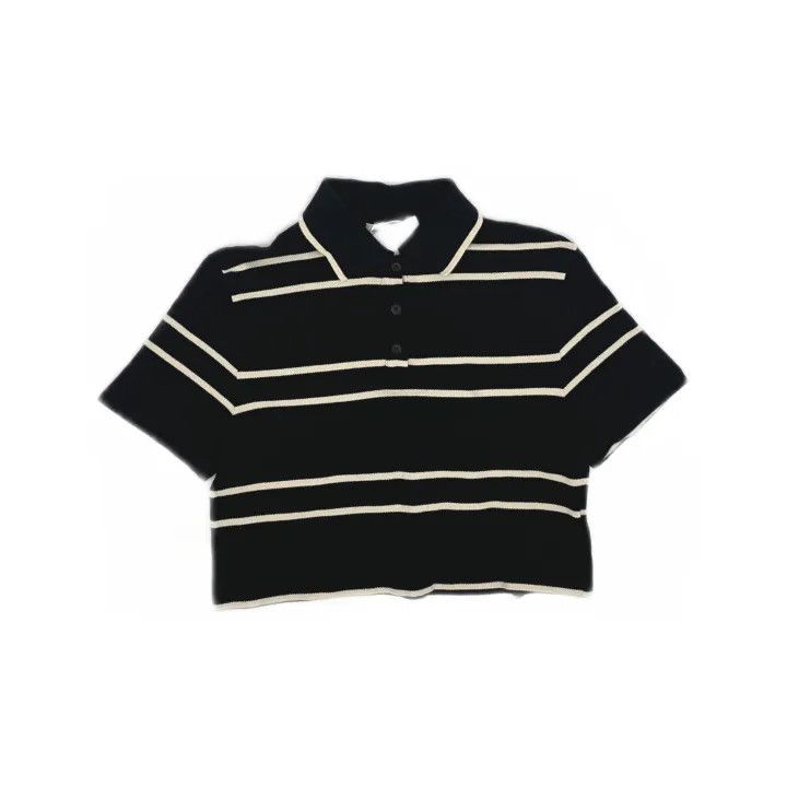 Saint Laurent Paris Saint Laurent Color Blocked Short Sleeve Polo Size US XS / EU 42 / 0 - 2 Thumbnail