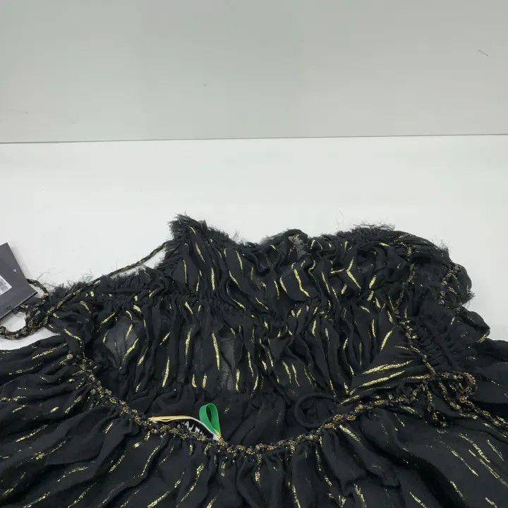 Saint Laurent Paris Saint Laurent Sleeveless Dress with Metallic Stitching Size US 42 / EU 58 - 9 Thumbnail
