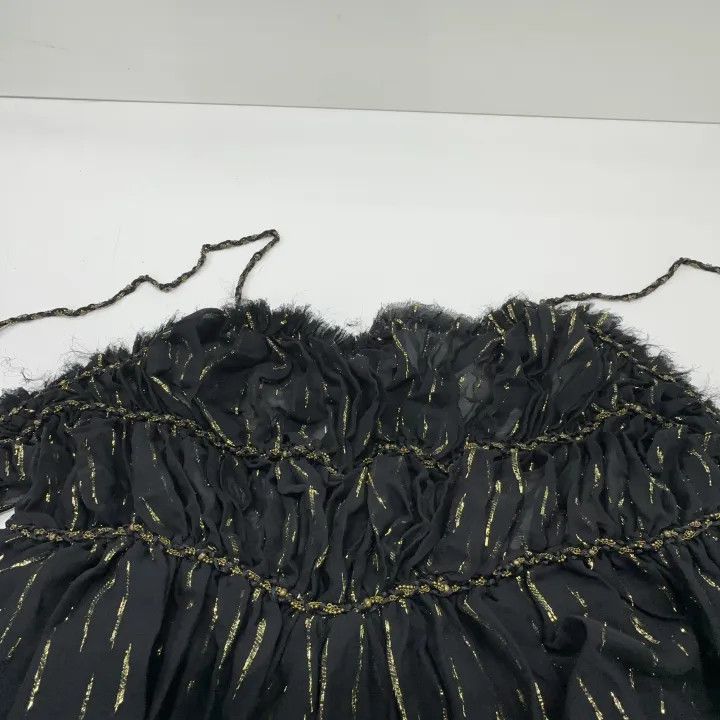 Saint Laurent Paris Saint Laurent Sleeveless Dress with Metallic Stitching Size US 42 / EU 58 - 8 Thumbnail