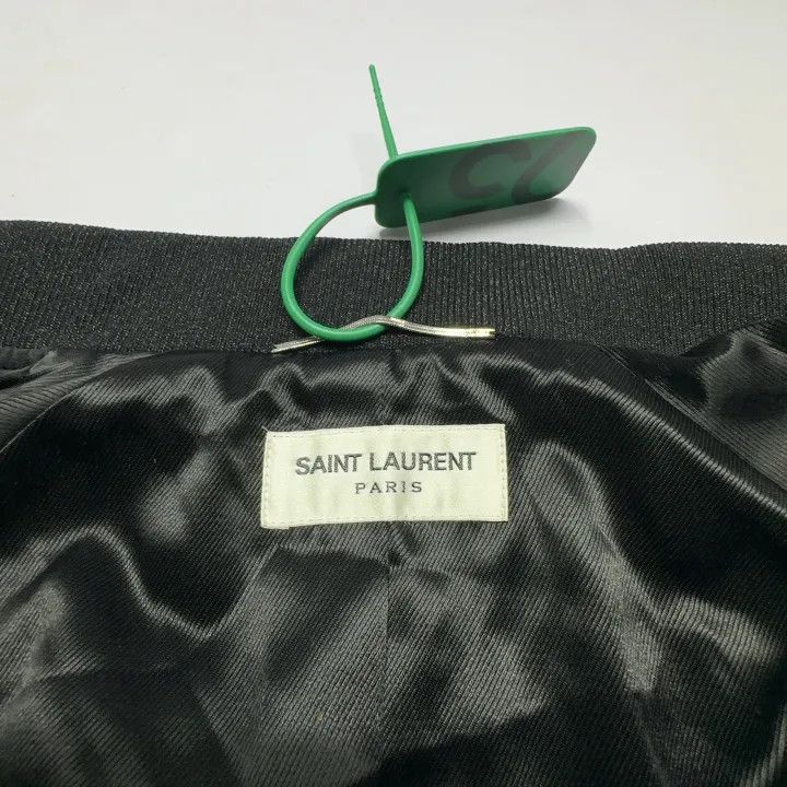 Saint Laurent Paris Yves Saint Laurent Black Long Sleeve Pilot Jacket Size US L / EU 52-54 / 3 - 2 Thumbnail