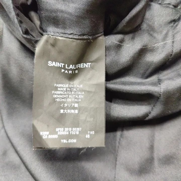 Saint Laurent Paris Saint Laurent Black Tailored Blazer Size US M / EU 48-50 / 2 - 3 Thumbnail