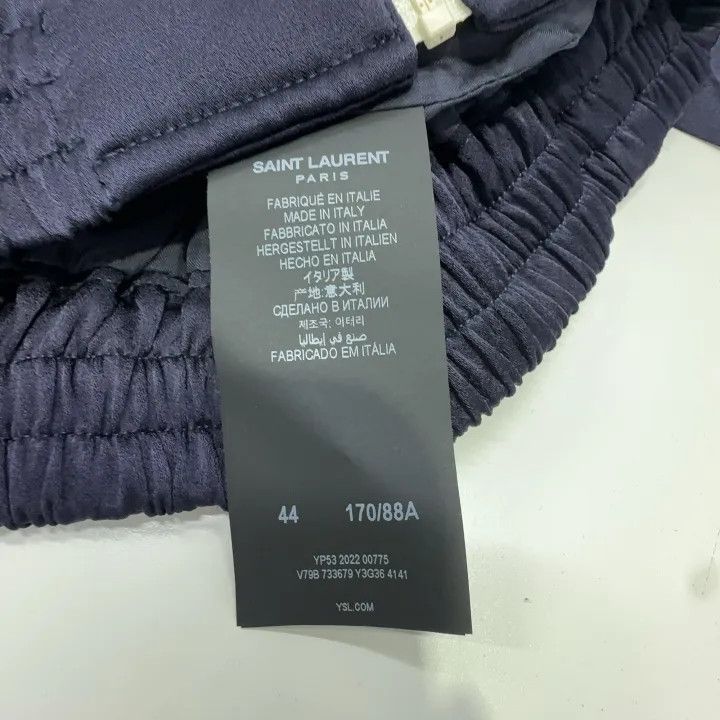 Saint Laurent Paris Saint Laurent Black Zip-Up High Neck Jacket Size US M / EU 48-50 / 2 - 5 Thumbnail