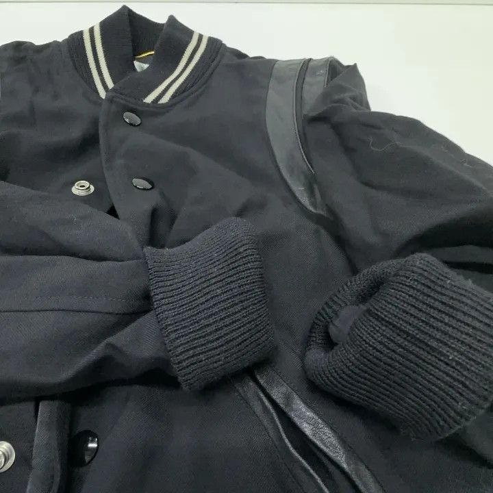 Saint Laurent Paris Yves Saint Laurent Classic Teddy Wool Leather Jacket Size US S / EU 44-46 / 1 - 9 Thumbnail